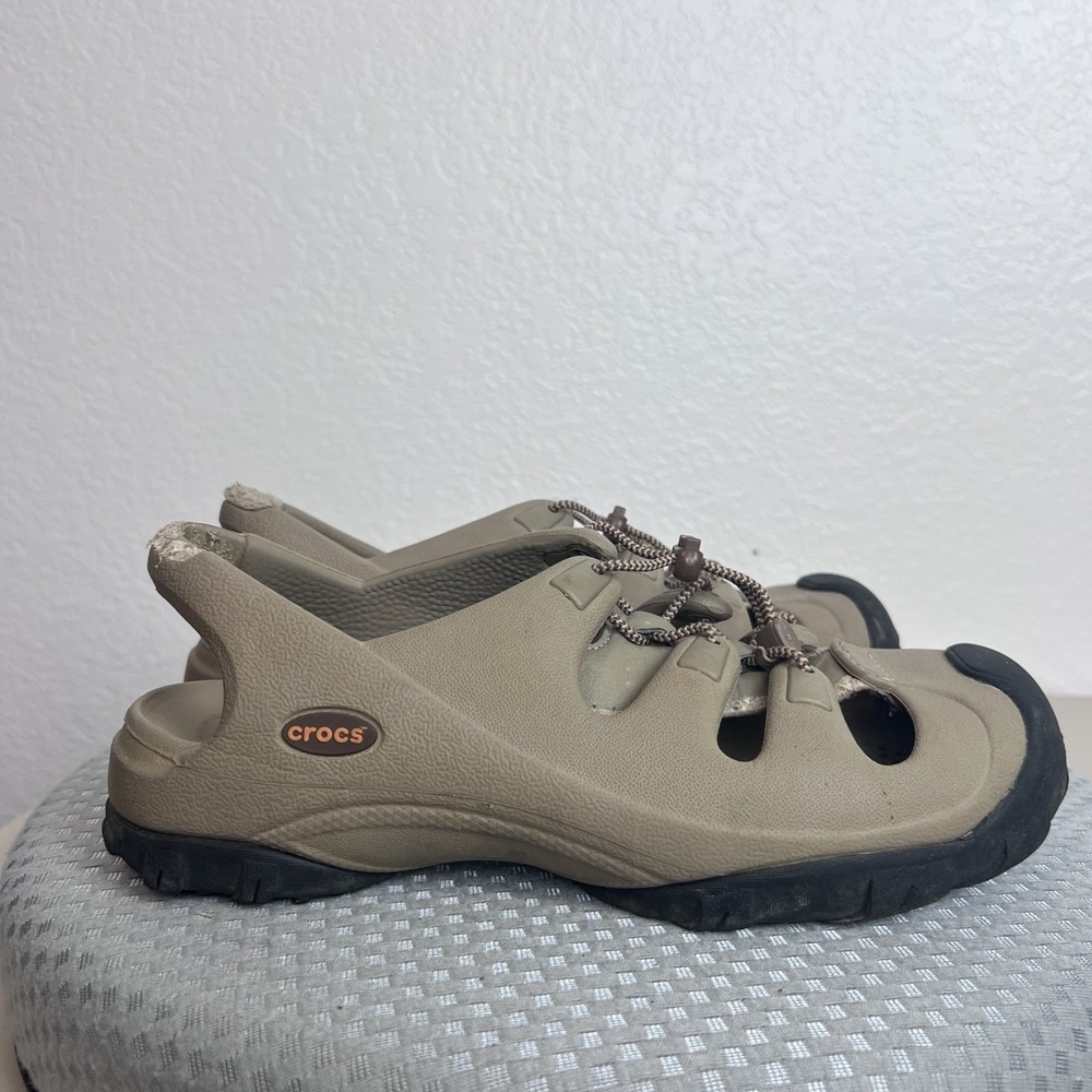 Crocs Bite Trailbreaker Sandals Womens 10 Or‎ Mens 8 Water Hiking Shoes Outdoor